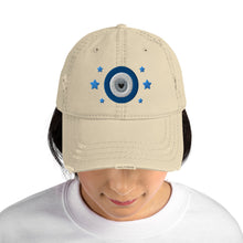 Load image into Gallery viewer, Heart Eye of Protection - Distressed Hat