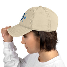 Load image into Gallery viewer, Heart Eye of Protection - Distressed Hat