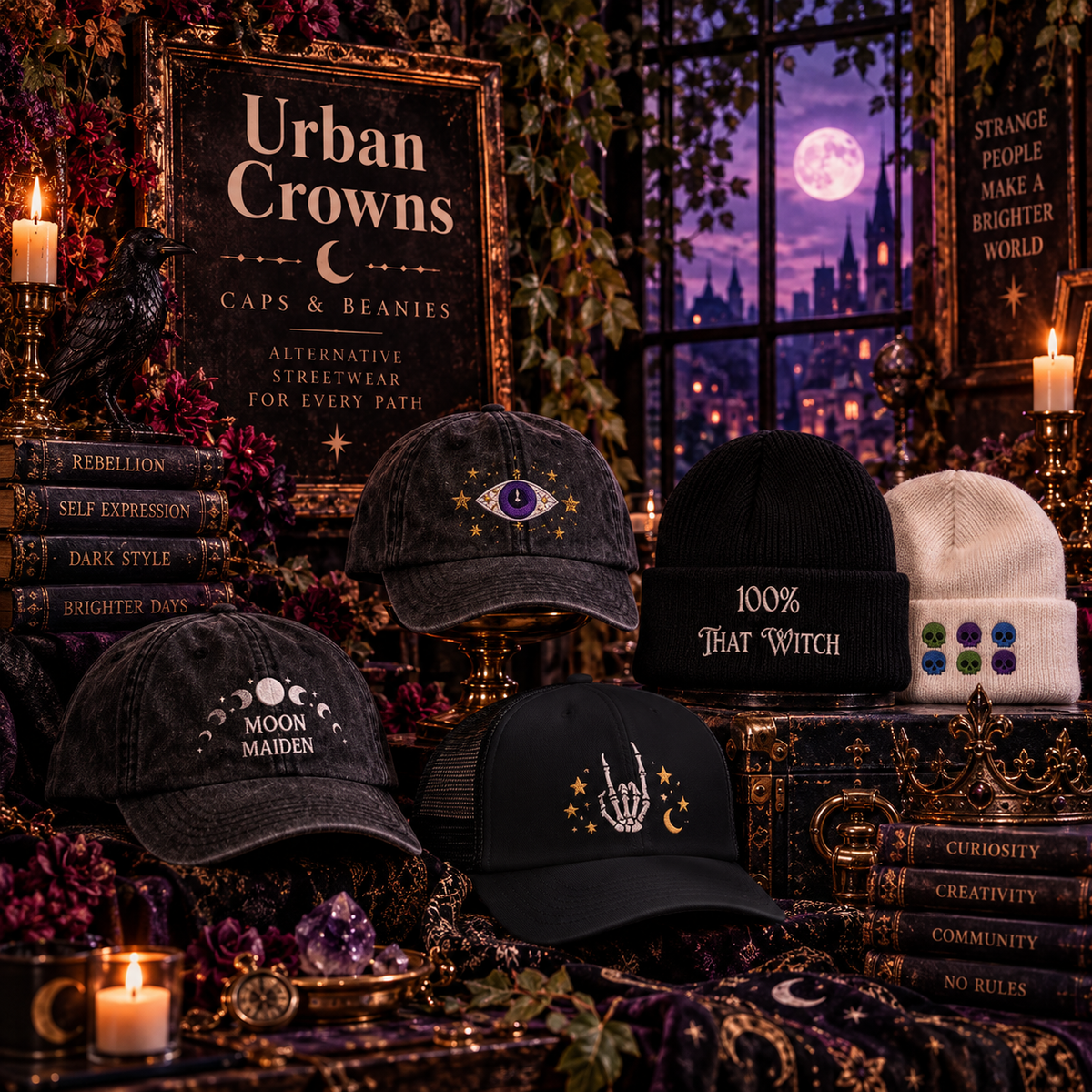 Urban Crowns (Caps & Beanies)