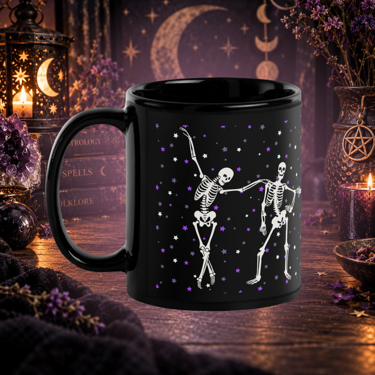 Afterlife Social Club | Dancing Skeleton Mug