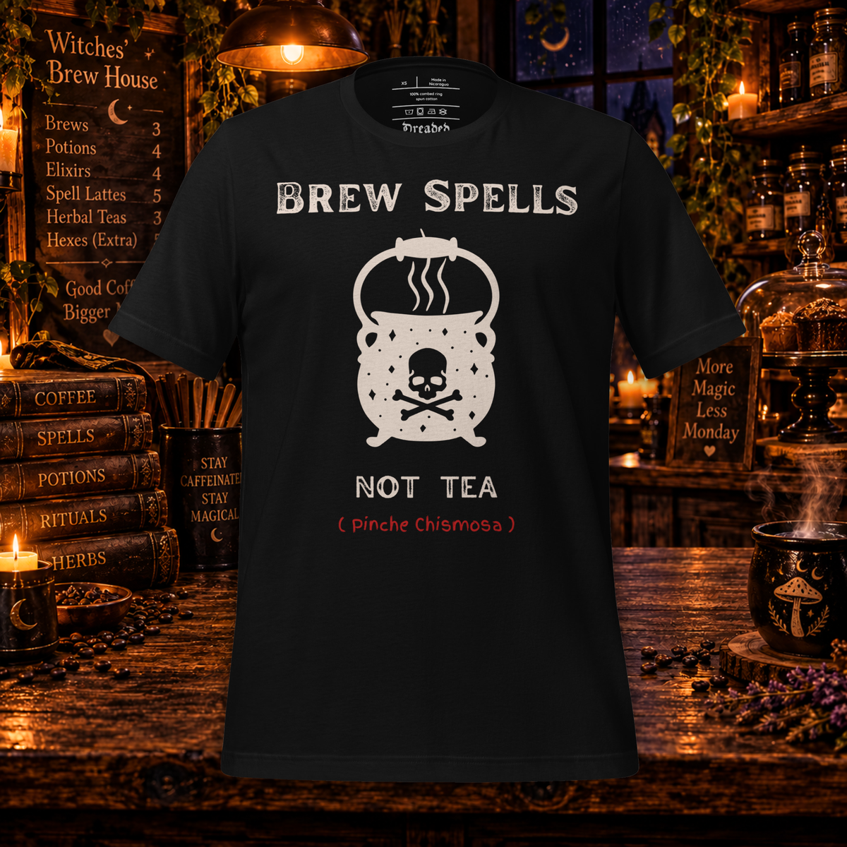 Brew Spells, Not Tea | Unisex Graphic Tee