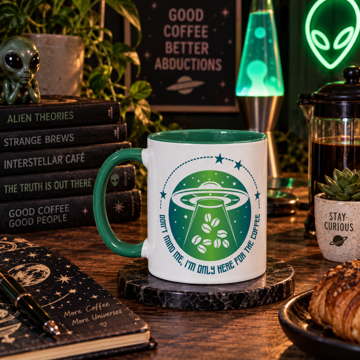 Coffee Abduction | UFO Coffee Mug