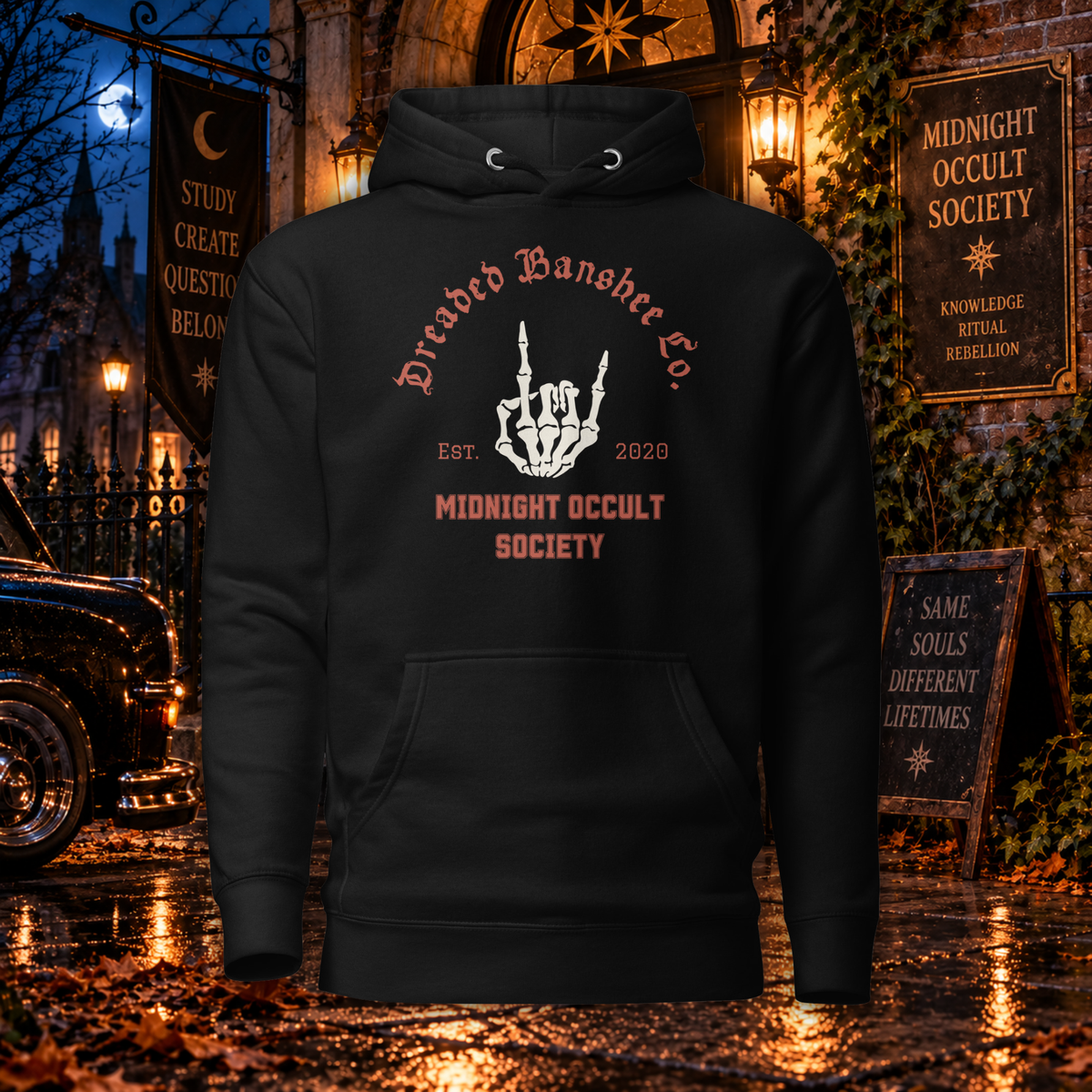 Midnight Occult Society | Occult Graphic Hoodie