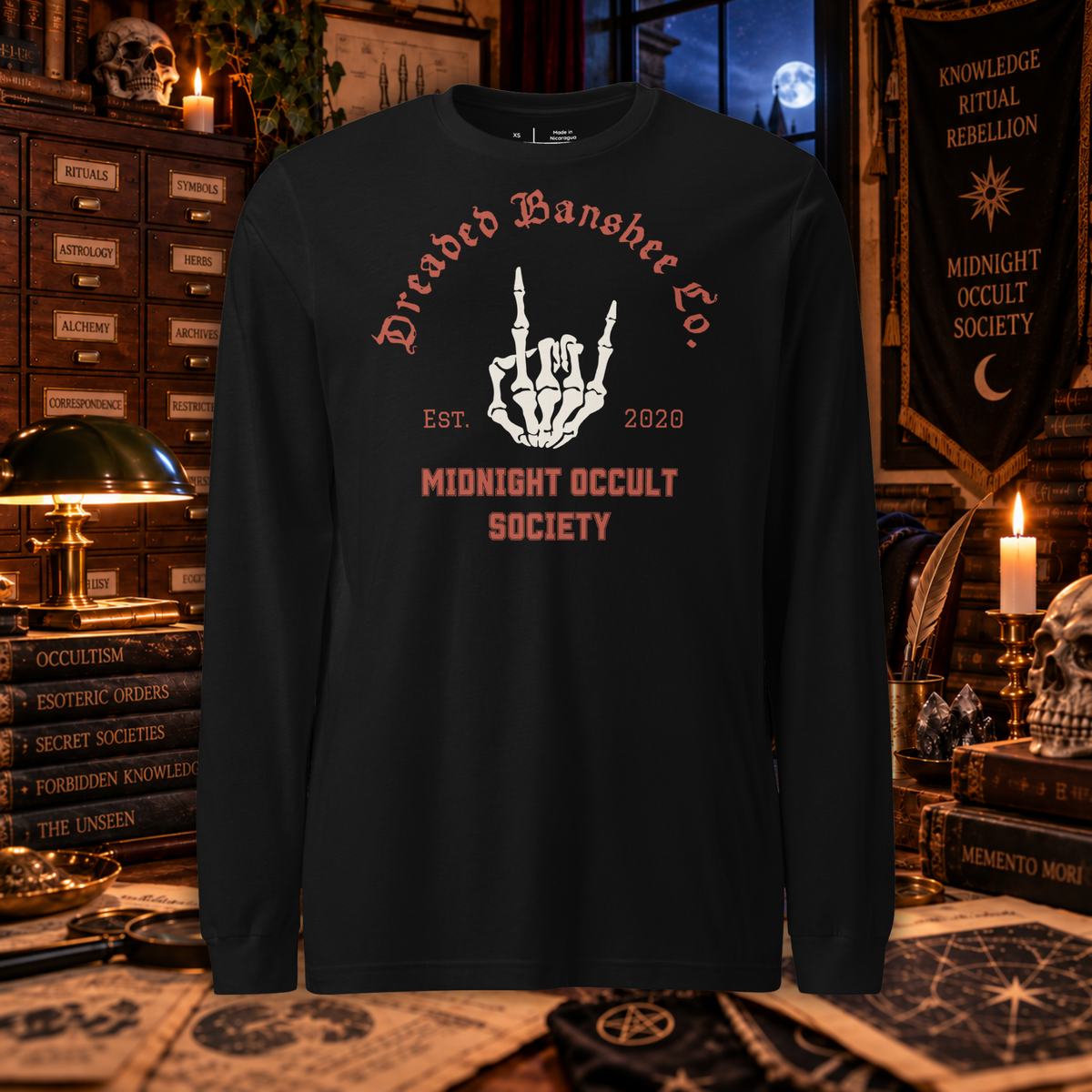Midnight Occult Society | Occult Long Sleeve Tee