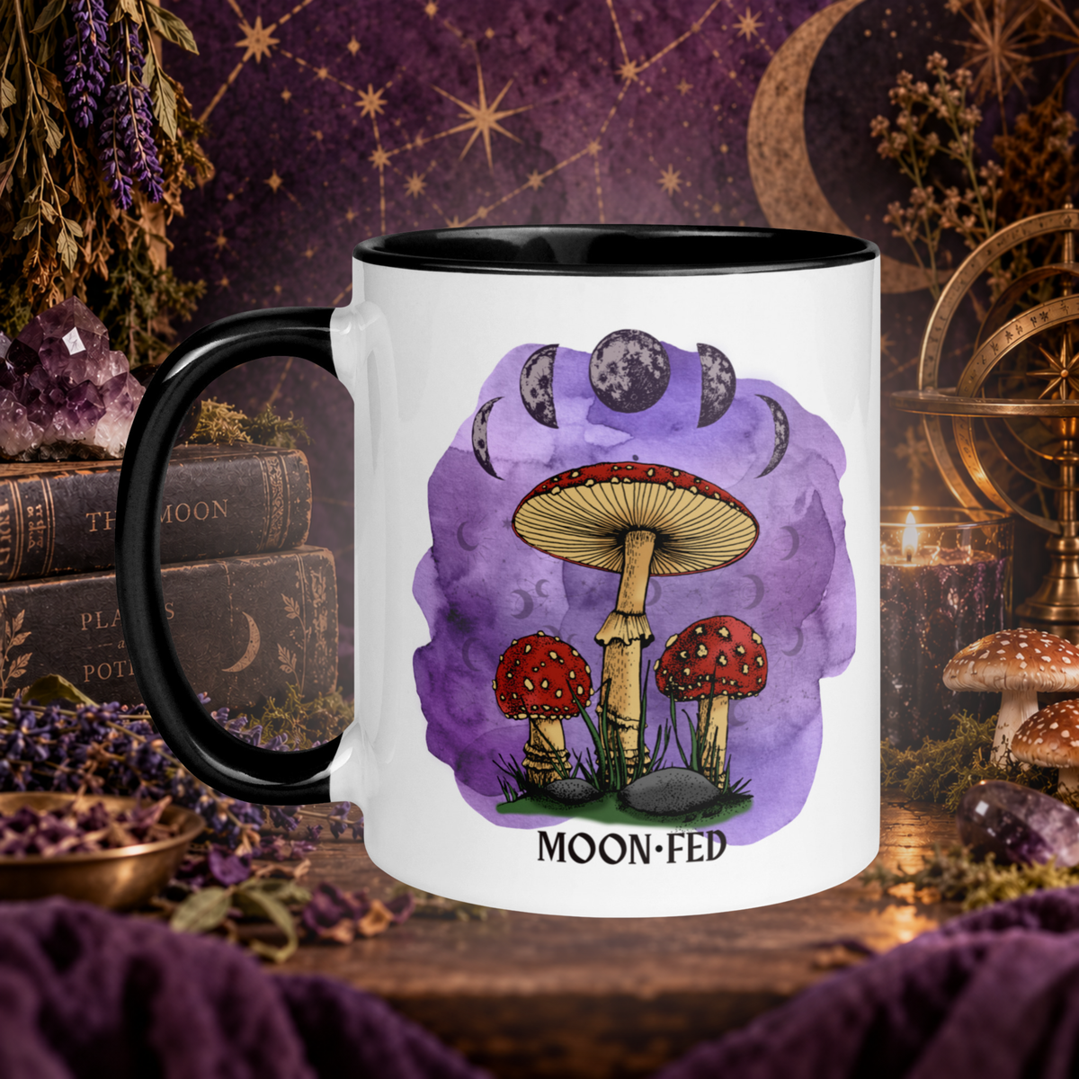Moon-Fed | Lunar Mushroom Mug