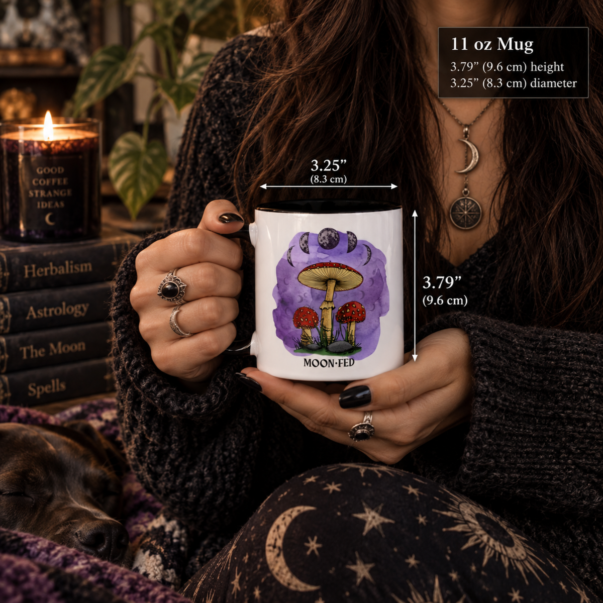 Moon-Fed | Lunar Mushroom Mug