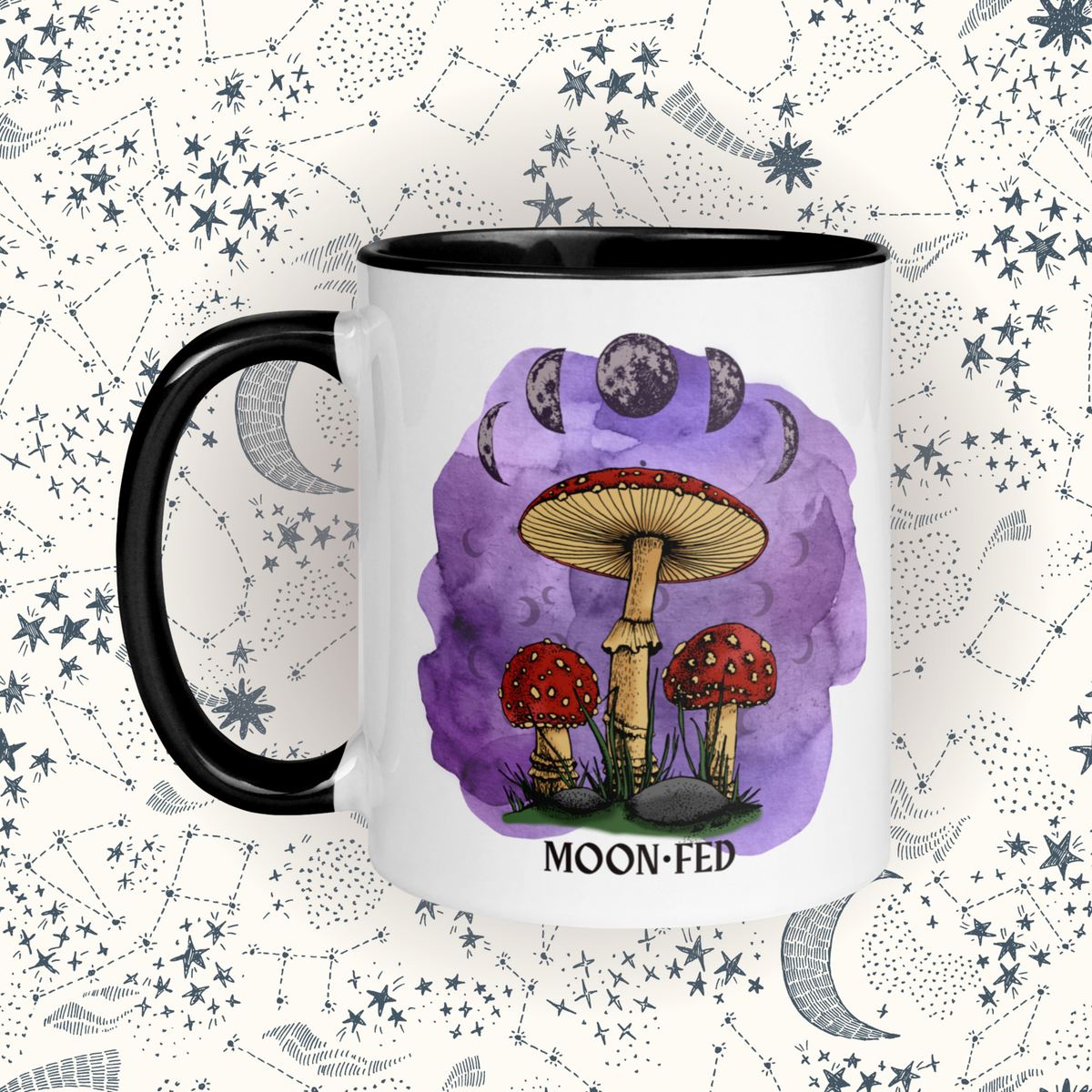 Moon-Fed | Lunar Mushroom Mug