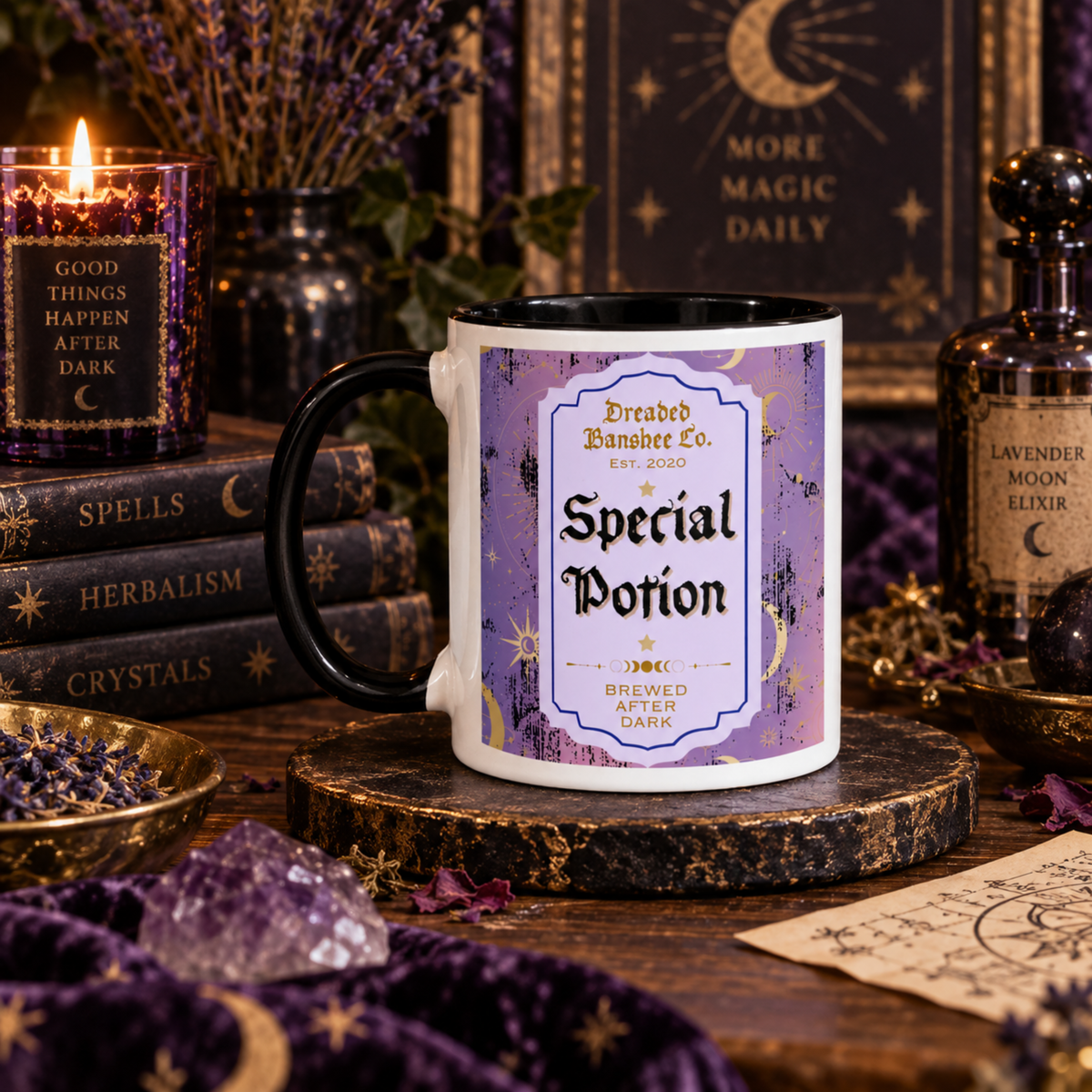 Special Potion | Distressed Witchy Apothecary Mug