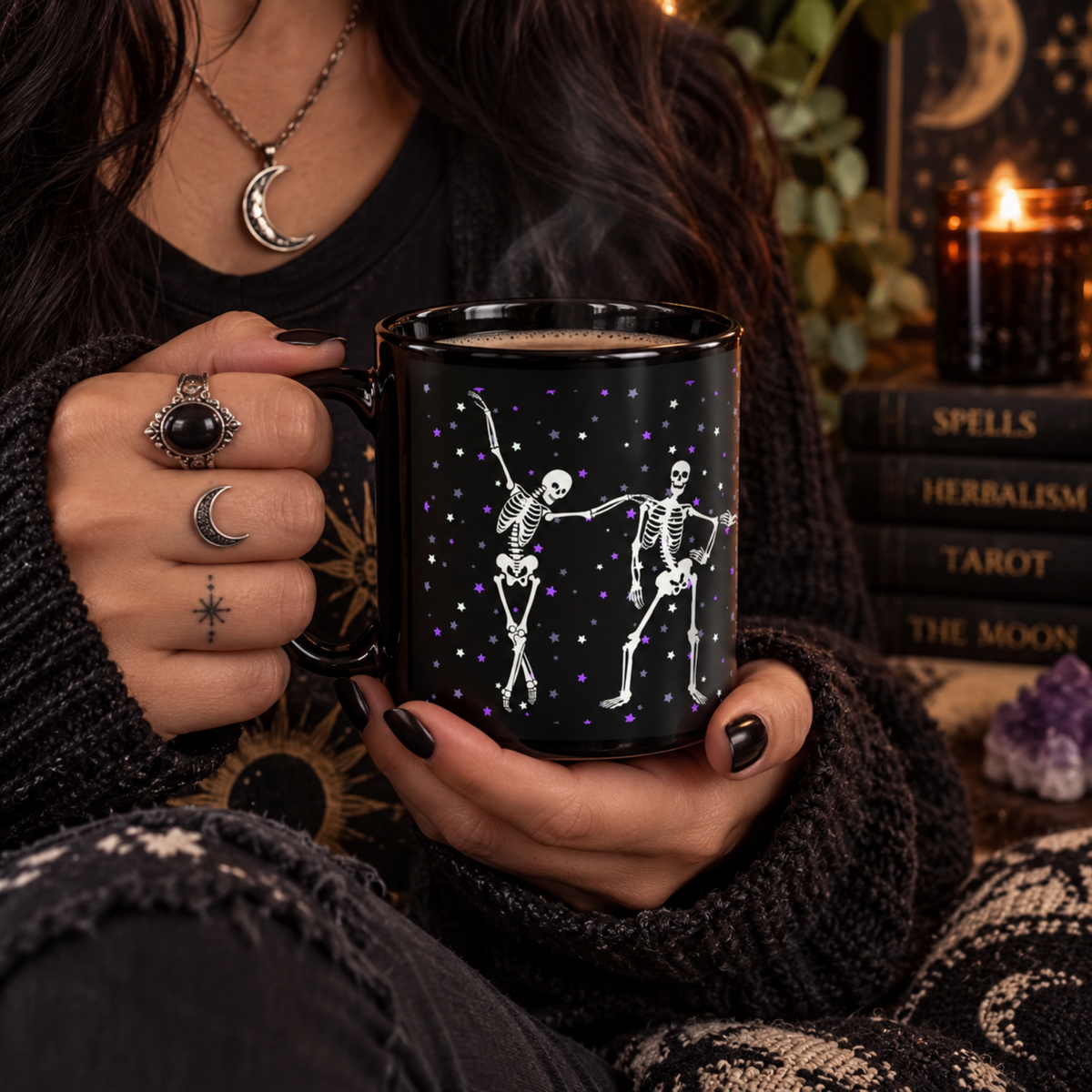Afterlife Social Club | Dancing Skeleton Mug