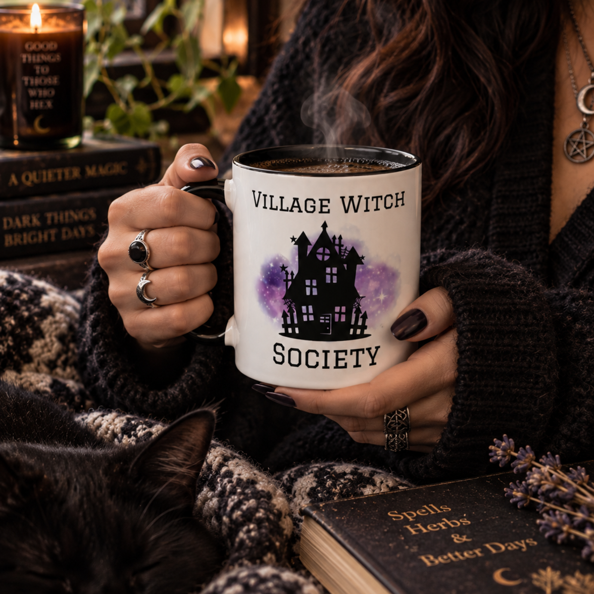 Village Witch Society | Witchy Haunted House Mug