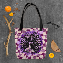 Load image into Gallery viewer, Gorgon Mirage | All-Over Print Tote Bag
