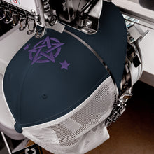 Load image into Gallery viewer, Purple Pentacle - Trucker Cap
