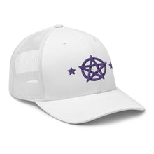 Load image into Gallery viewer, Purple Pentacle - Trucker Cap
