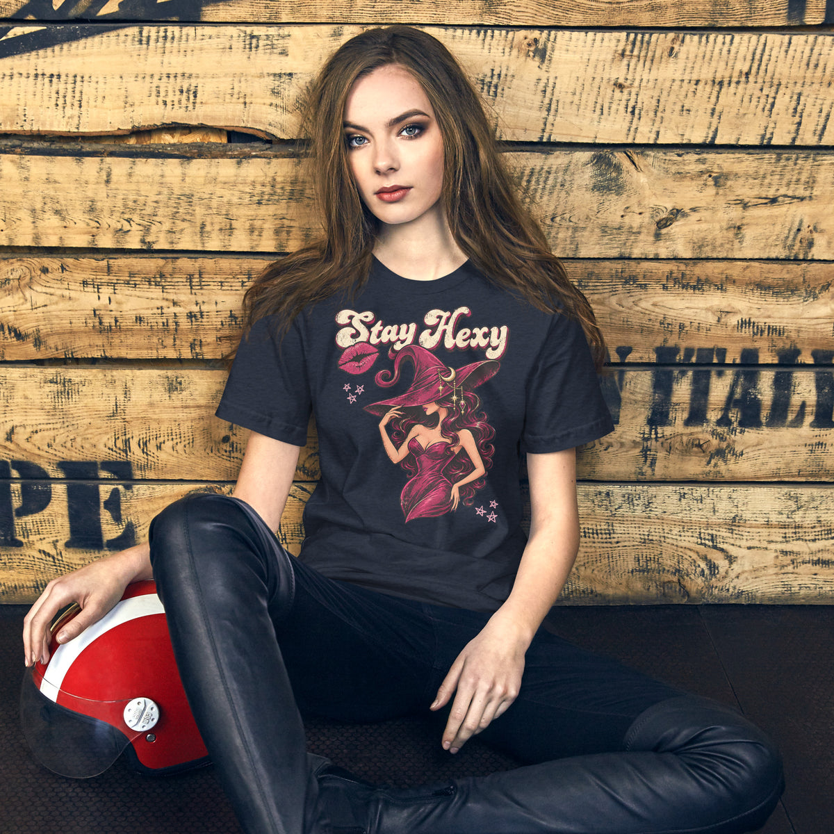 Stay Hexy | Retro Witch Graphic Tee